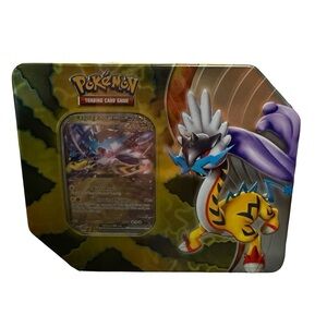Pokemon TCG: Paradox Destinies Tin - Raging Bolt EX NEW Cards
